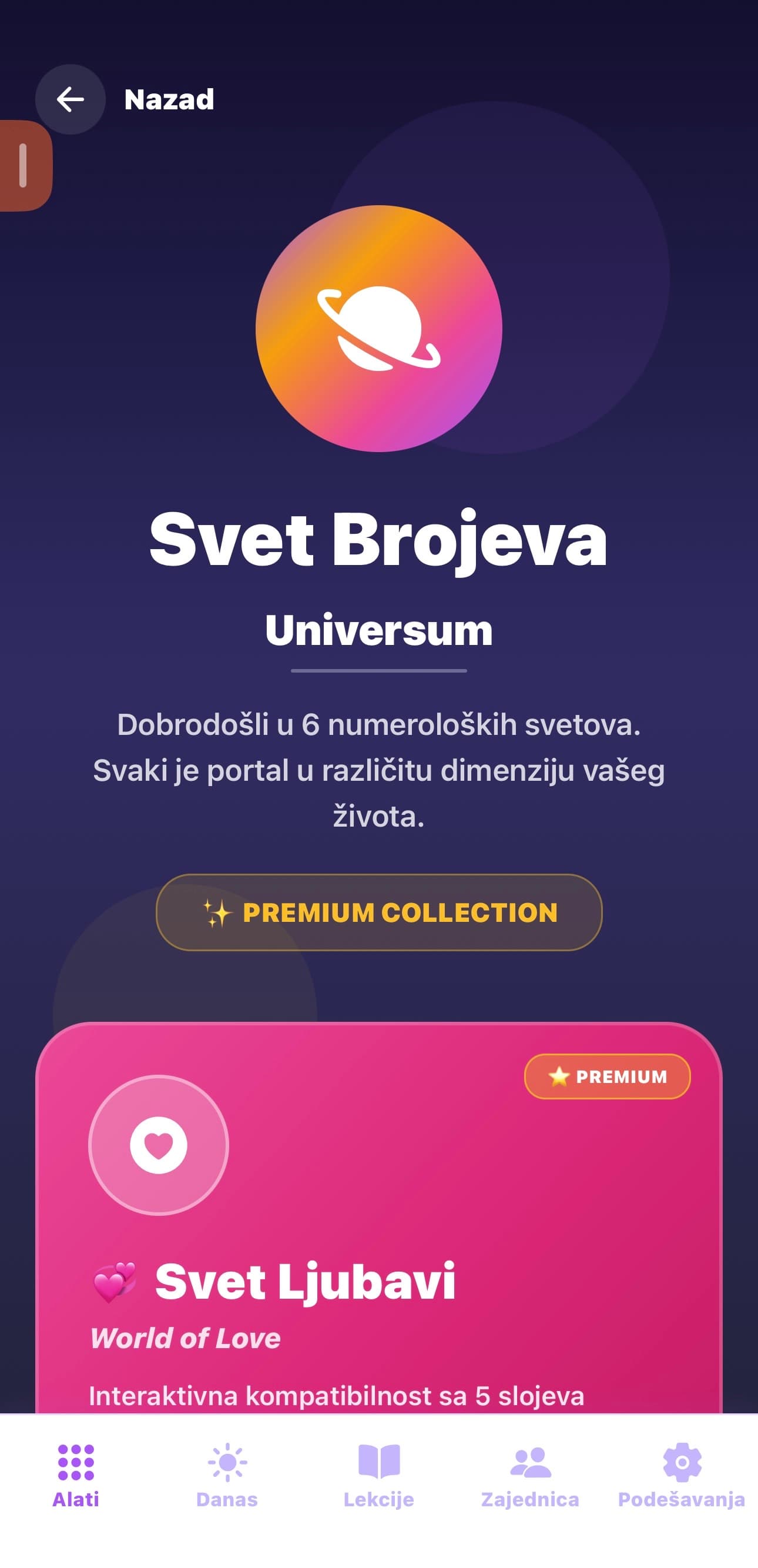 Svet Brojeva Universum